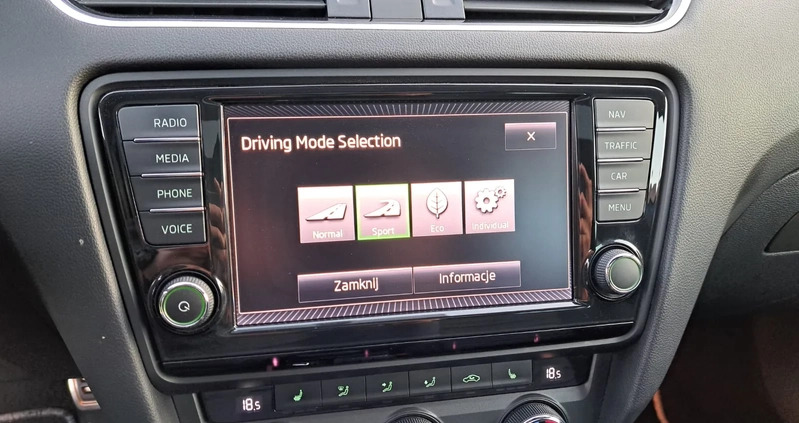 Skoda Octavia cena 51900 przebieg: 266000, rok produkcji 2014 z Skórcz małe 407